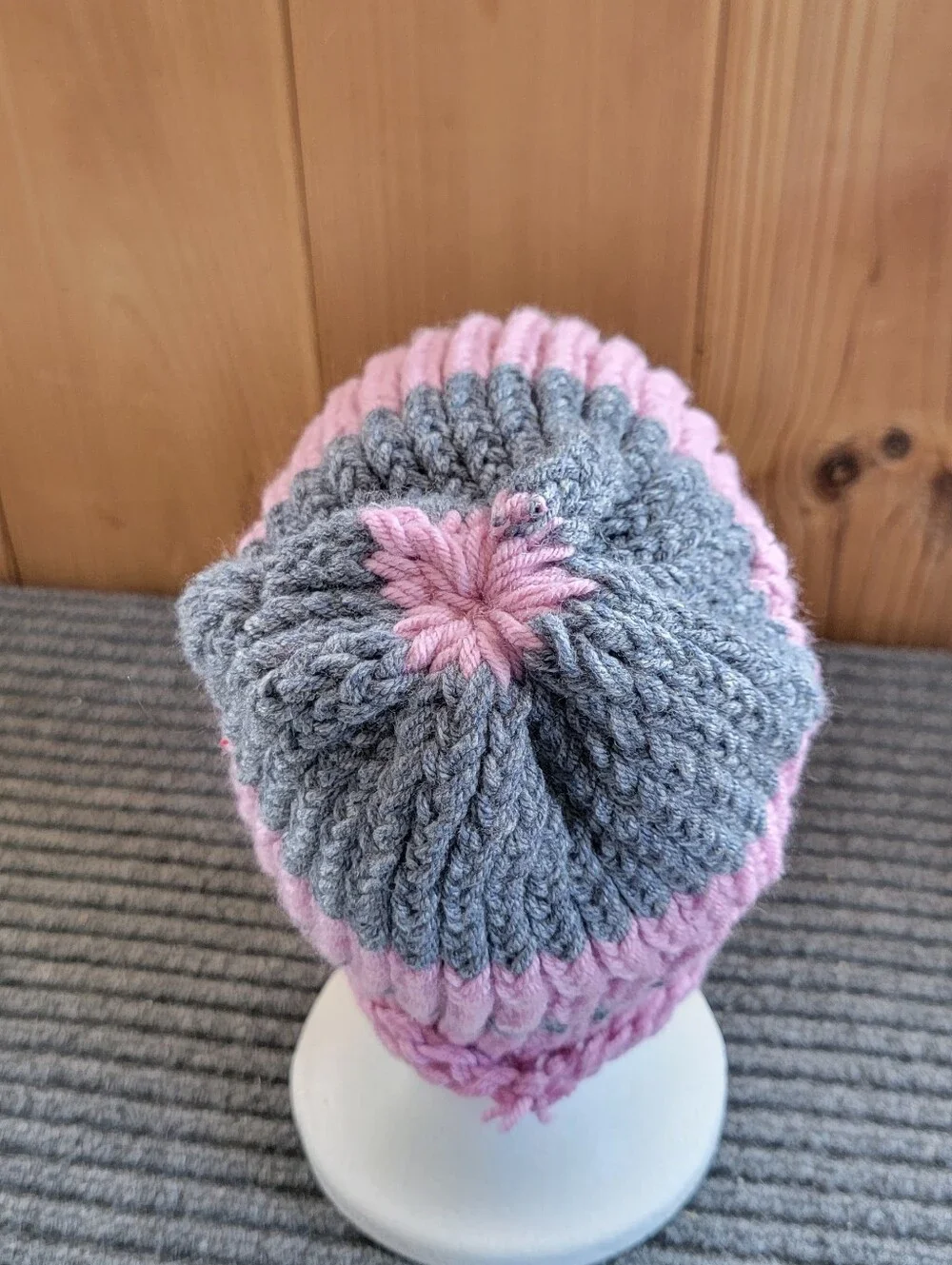 Adult Knitted Home Made Winter Hat